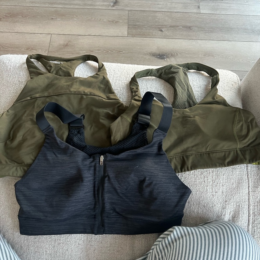 Set of 3 outdoor voices bras